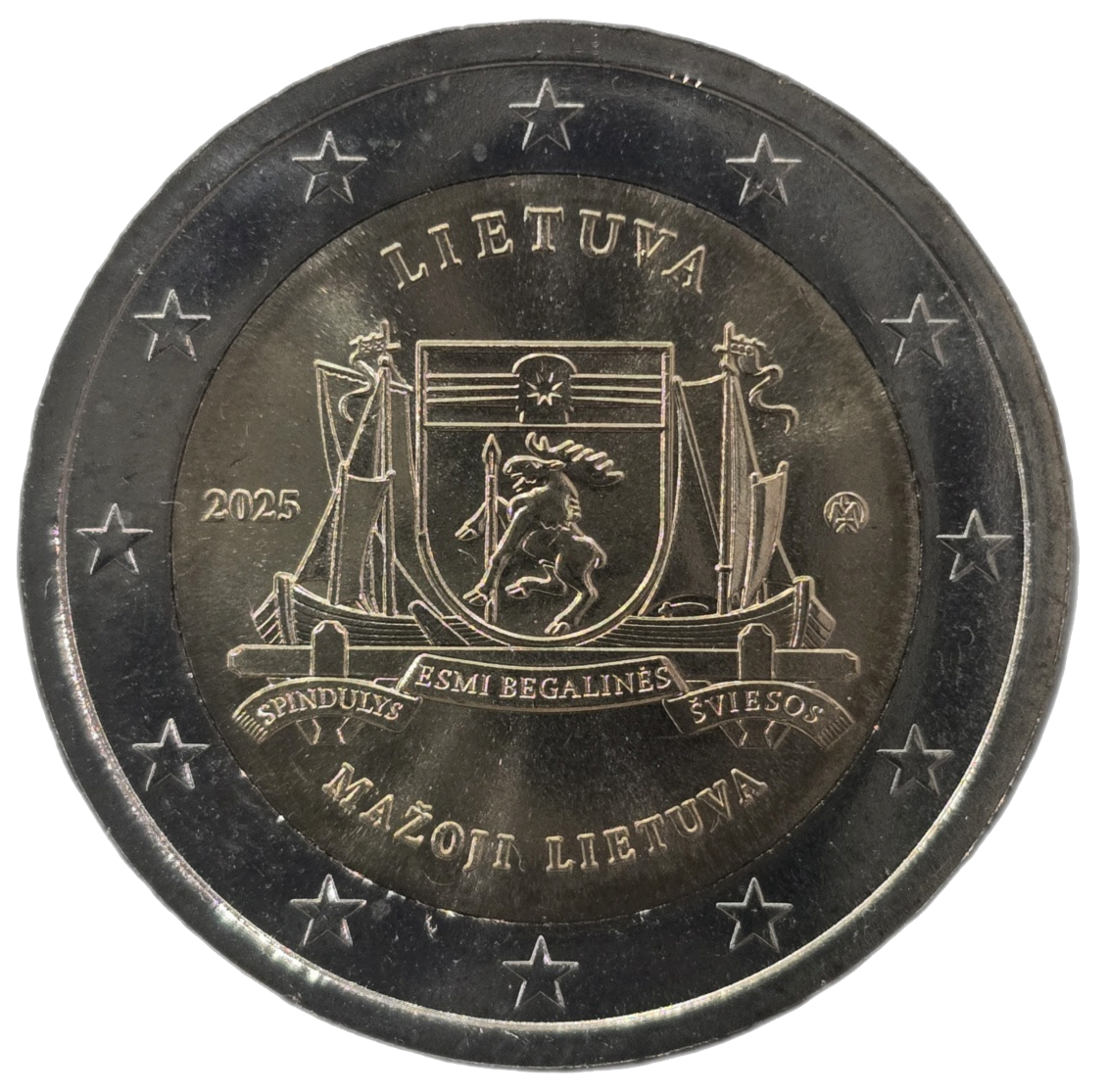 2 euros conmemorativa Regiones etnográficas lituanas, Lithuania Minor